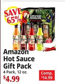 Ocean State Job Lot Amazon Hot Sauce Gift Pack offer