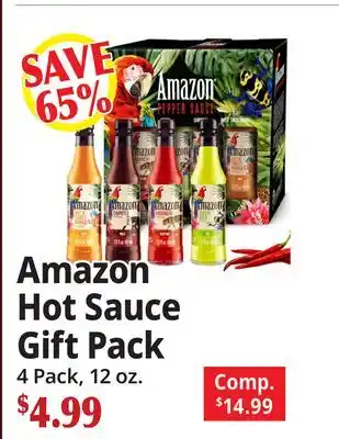 Ocean State Job Lot Amazon Hot Sauce Gift Pack offer