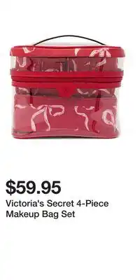 Victoria's Secret Victoria's Secret 4-Piece Makeup Bag Set offer