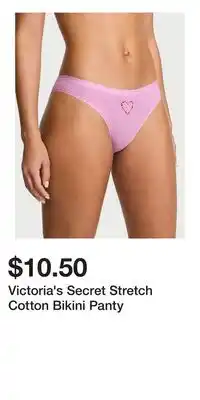 Victoria's Secret Victoria's Secret Stretch Cotton Bikini Panty offer