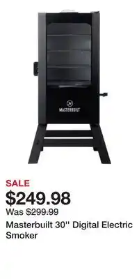 Cabela's Masterbuilt 30'' Digital Electric Smoker offer