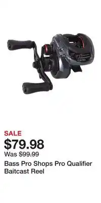 Cabela's Bass Pro Shops Pro Qualifier Baitcast Reel offer