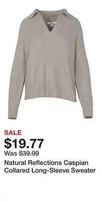Cabela's Natural Reflections Caspian Collared Long-Sleeve Sweater offer