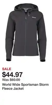 Cabela's World Wide Sportsman Storm Fleece Jacket offer