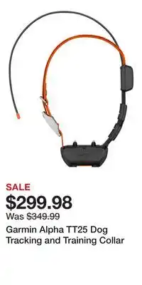 Cabela's Garmin Alpha TT25 Dog Tracking and Training Collar offer