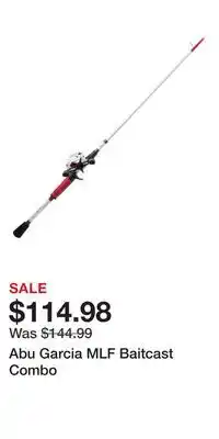 Cabela's Abu Garcia MLF Baitcast Combo offer