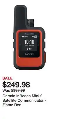 Cabela's Garmin inReach Mini 2 Satellite Communicator - Flame Red offer