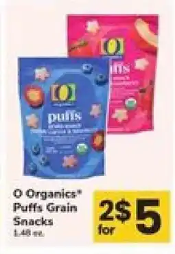 Safeway O Organics Puffs Grain Snacks offer