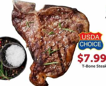 Fareway T-bone Steak offer