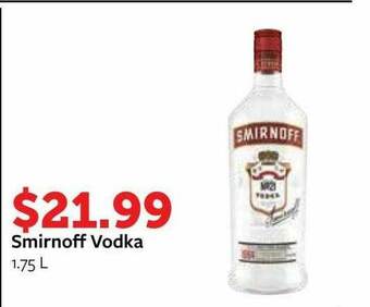 Fareway Smirnoff Vodka offer