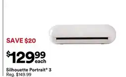 Michaels Silhouette Portrait 3 offer