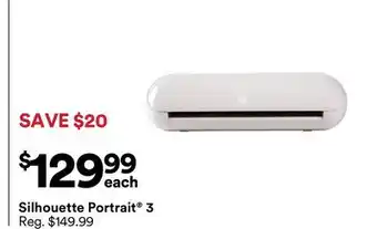 Michaels Silhouette Portrait 3 offer