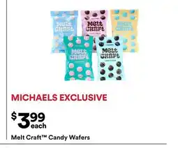 Michaels Melt Craft Candy Wafers offer