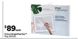 Michaels Cricut BrightPad Go offer