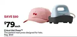 Michaels Cricut Hat Press The perfect heat press designed for hats offer
