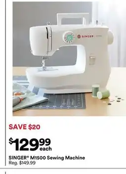 Michaels SINGER M1500 Sewing machine offer