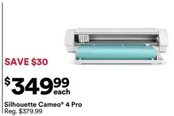 Michaels Silhouette Cameo 4 Pro offer