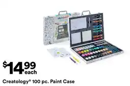 Michaels Creatology 100 pc. Paint Case offer