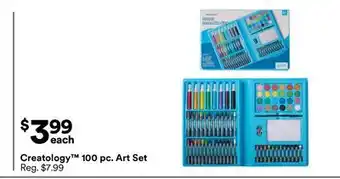 Michaels Creatology 100 pc. Art Set offer