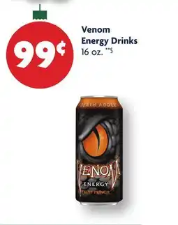 Family Dollar Venom Energy Drinks offer