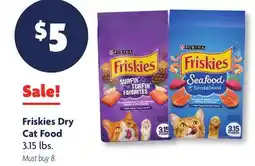 Family Dollar Purina Friskies Dry Cat Food offer