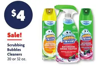 Family Dollar Scrubbing Bubbles Cleaners offer