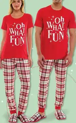 Family Dollar Ladies' or Men's Sleep Tees or Pants offer