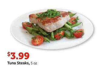 Fareway Tuna Steaks offer