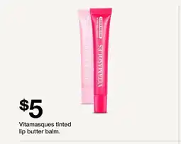 Target Vitamasques tinted lip butter balm offer