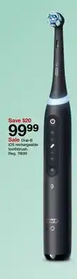 Target Oral-B iO5 rechargeable toothbrush offer