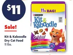 Family Dollar Kit & Kaboodle Dry Cat Food offer