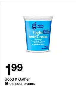 Target Good & Gather 16 - oz. sour cream offer