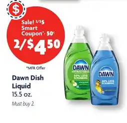 Family Dollar Dawn Dish Liquid offer