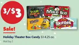 Family Dollar Holiday Theater Box Candy offer