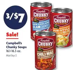 Family Dollar Campbell's Chunky Soups offer