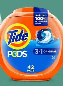 Target Tide Pods 42-ct. laundry detergent pacs offer