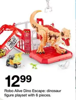 Target Robo Alive Dino Escape: dinosaur figure playset with 6 pieces offer