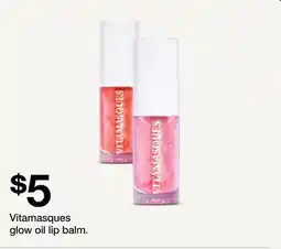 Target Vitamasques glow oil lip balm offer
