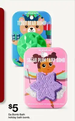 Target Da Bomb Bath holiday bath bomb offer
