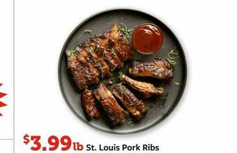Fareway St. Louis Pork Ribs offer