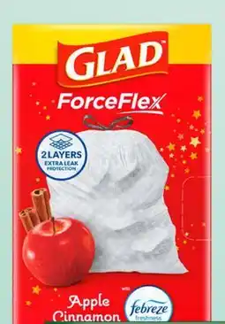 Target Glad ForceFlex 50-ct. 13-gal. trash bags offer