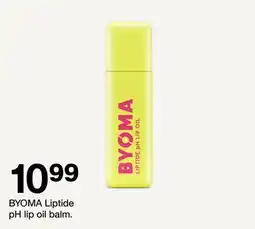 Target BYOMA Liptide pH lip oil balm offer