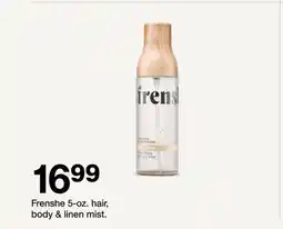 Target Frenshe 5-oz. hair, body & linen mist offer
