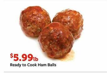 Fareway Ready To Cook Ham Balls offer