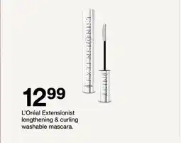 Target L' Oréal Extensionist lengthening & curling washable mascara offer