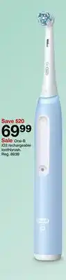 Target Oral-B iO3 rechargeable toothbrush offer