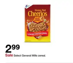 Target Select General Mills cereal offer