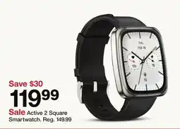 Target Active 2 Square Smartwatch offer