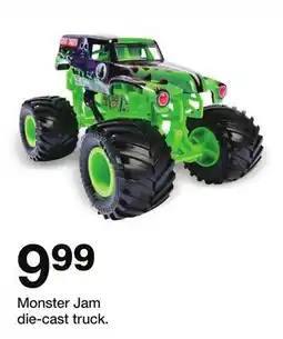 Target Monster Jame die-cast truck offer