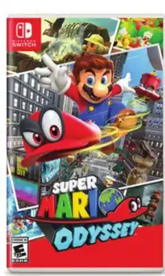 Target SUPER MARIO ODYSSEY offer